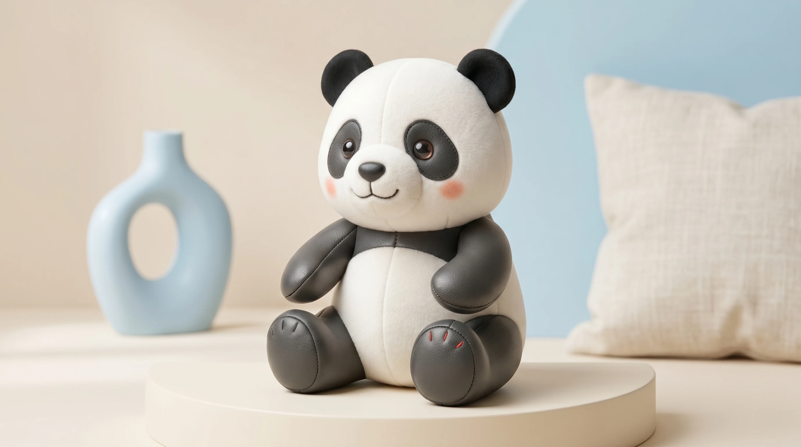 Rara-chan Lala-chan panda doll lifestyle detail
